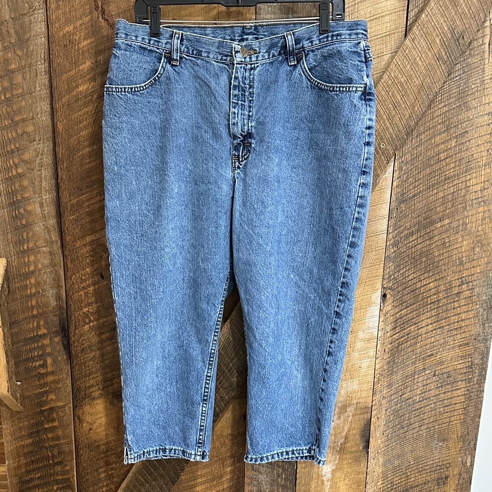 Vintage Riders by Lee ladies High Waist capri cropped jeans  ~C15